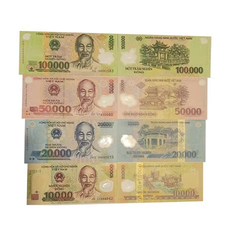 Vietnam dong banknotes current set | Numismatics Shop