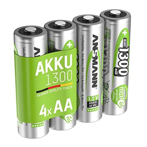 10 Best ANSMANN AA Rechargeable Batteries - April 2024