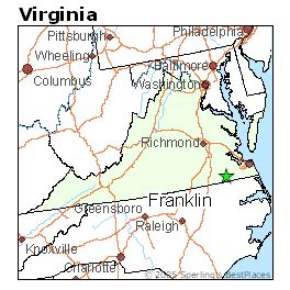 Best Places to Live in Franklin, Virginia