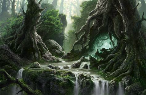 Deep fairy forest by guillaumem2 on DeviantArt