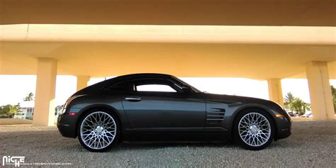 Chrysler Crossfire custom wheels Niche Citrine - M161 18x8.0, ET , tire ...