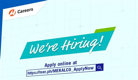 Meralco Is Hiring: Applications For The Following Positions Are Still Open!