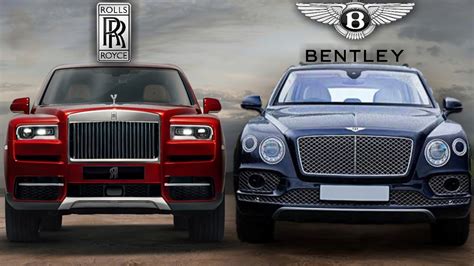 Bentley Bentayga Vs Rolls Royce Cullinan