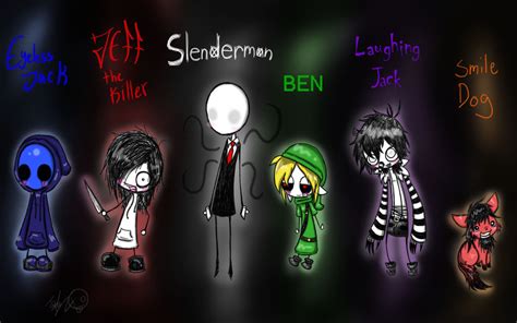 Creepypasta characters - Horror Movies Fan Art (38548812) - Fanpop