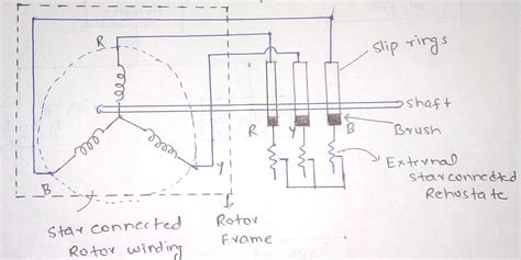 1 Phase Induction Motor Circuit Diagram