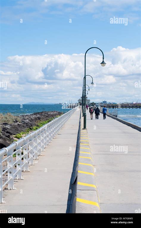 St Kilda Pier Melbourne Stock Photo - Alamy