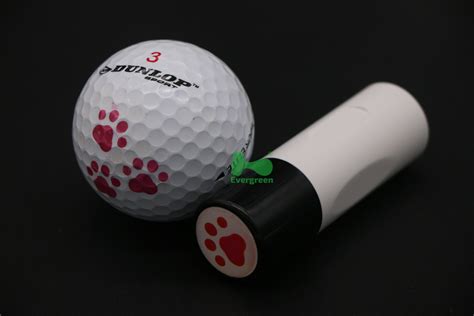 Permanent Ink Plastic Golf Ball Stamps - Buy golf ball stamps, golf ball marker, multi surface ...
