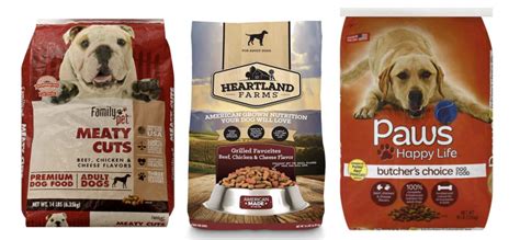 Recalled: Family Pet, Heartland Farms, Paws Happy Life Dog Foods - Petful