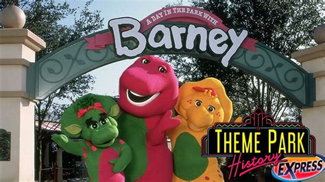 The Theme Park History Express of A Day in the Park with Barney ...