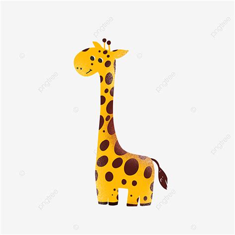 Cartoon Giraffe PNG Picture, Cartoon Giraffe Free, Giraffe Clipart, Wild Animals, Cartoon ...