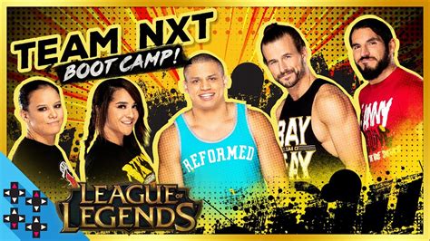 WWE vs. NXT: LEAGUE OF LEGENDS - Tyler1 gets Team NXT ready! - YouTube