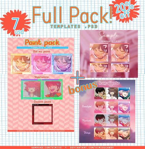 Full Pack: Paint + Simple icon .psd