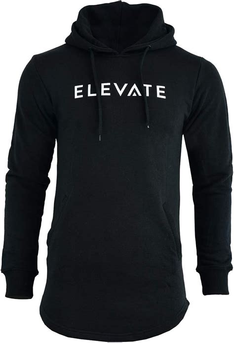 Elevate Apparel Muscle Fit Gym Hoody für Bodybuilding, Crossfit, Powerlifting, Gewichtheben ...