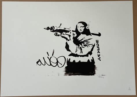 BANKSY Signed Certificate banksy Wall Art, Banksy Litograph, Banksy ...