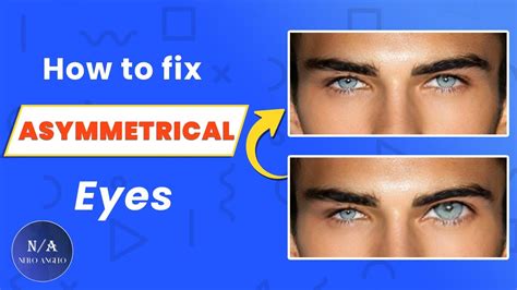 How To Fix Asymmetrical Eyes ? - Looksmaxxing Guide (blackpill) - YouTube