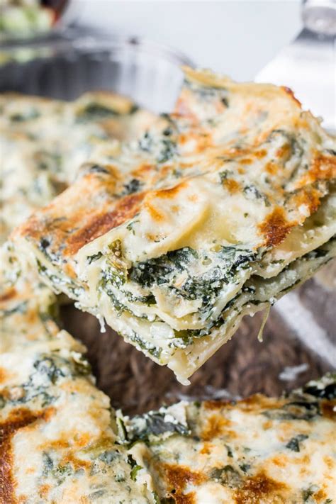 Easy Spinach Lasagna - Recipe Girl