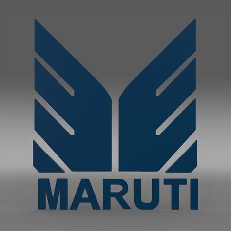 Maruti Logo 3D Model .max .obj .3ds .fbx .c4d .lwo .lw .lws - CGTrader.com