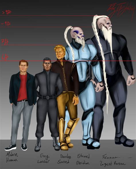 an artist's rendering of the characters from star trek