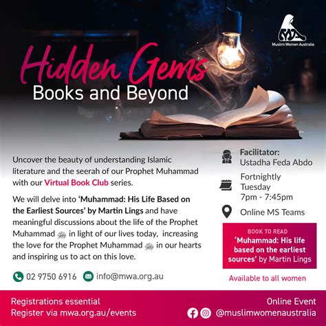 Hidden Gems: Books and Beyond – Muslim Women Australia