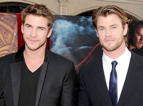 Liam & Chris Hemsworth from Celebrity Siblings | E! News