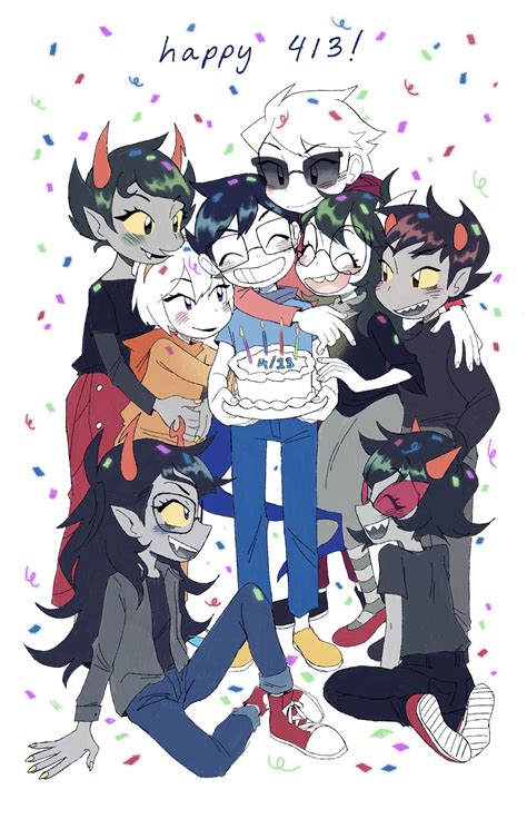 happy 413 homestuck | Homestuck | Know Your Meme