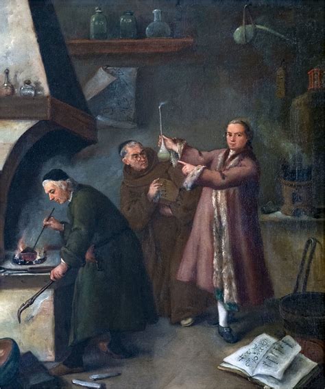 A painting shows Enlightenment era scientists using scientific... | Download Scientific Diagram