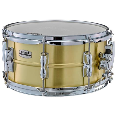 Yamaha Recording Custom Brass Snare Drum 13 x 6.5 in. | Guitar Center | Trommel, Drummers ...