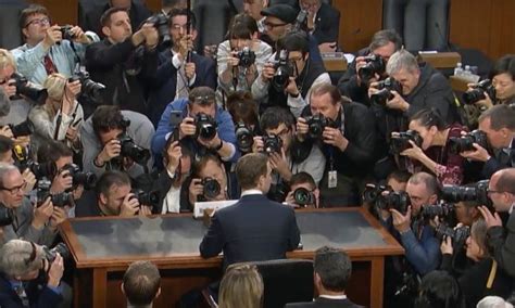 Mark Zuckerberg For The First Time Testifies Before Congress In The ...