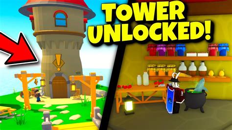 I Unlocked The SECRET GUILD TOWER! Farmstead Roblox - YouTube