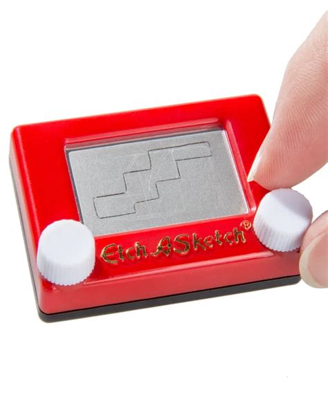 World’s Smallest Etch A Sketch: A working mini model of the classic ...