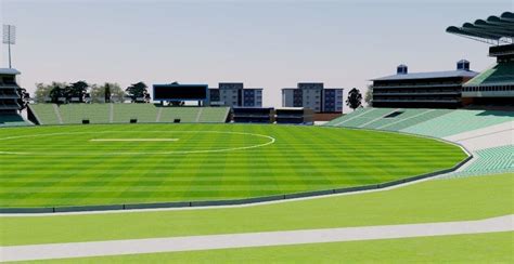 3D model Wanderers Stadium - Johannesburg VR / AR / low-poly | CGTrader