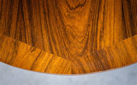 Round Coffee Table in Rosewood, Denmark, 1960s for sale at Pamono