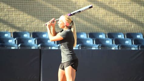 Softball Hitting Tips: Batter's Box Routine - Amanda Sc... | Doovi