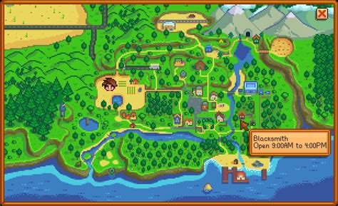 Where Is The Blacksmith in Stardew Valley?