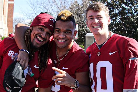 Jalen Hurts, Tua Tagovailoa & Mac Jones: Was this the best QB room in college football's history ...