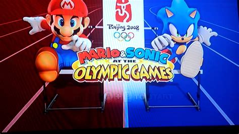 Mario & Sonic at the Beijing 2008 Olympic games #1 - YouTube