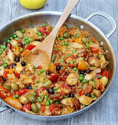 Chicken-Chorizo Paella - Savor the Best