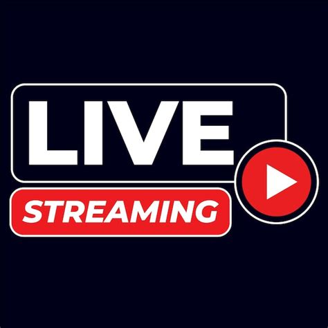 Premium Vector | Live streaming logo design vector illustration