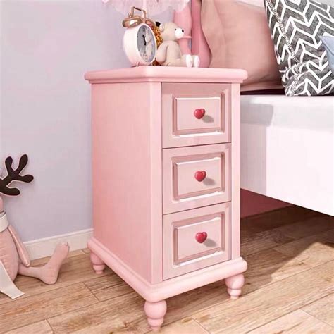 Gaming Chairs and Poufees – PeachyBaby Pink Bedside Tables, Pink Nightstands, Wood Nightstand ...