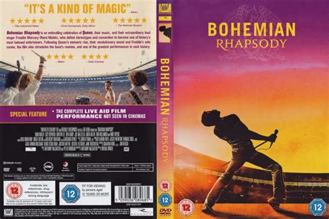 Bohemian Rhapsody (2018) R2 DVD Cover & Label - DVDcover.Com