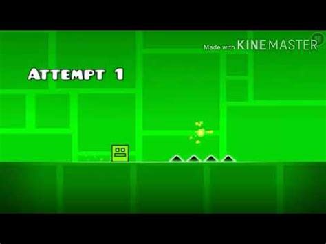 Geometry dash lite(hình vuông nhảy): #1 thử thách khó. - YouTube