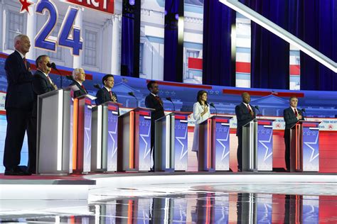 The first 2024 Republican presidential debate is in the books. Here’s what happened | PHOTOS ...