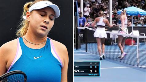 Amanda Anisimova reduced to tears in 'awful' scenes at Australian Open