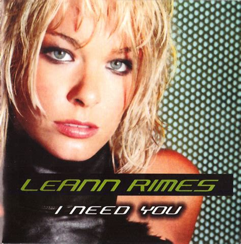 LeAnn Rimes - I Need You (2001, CD) | Discogs