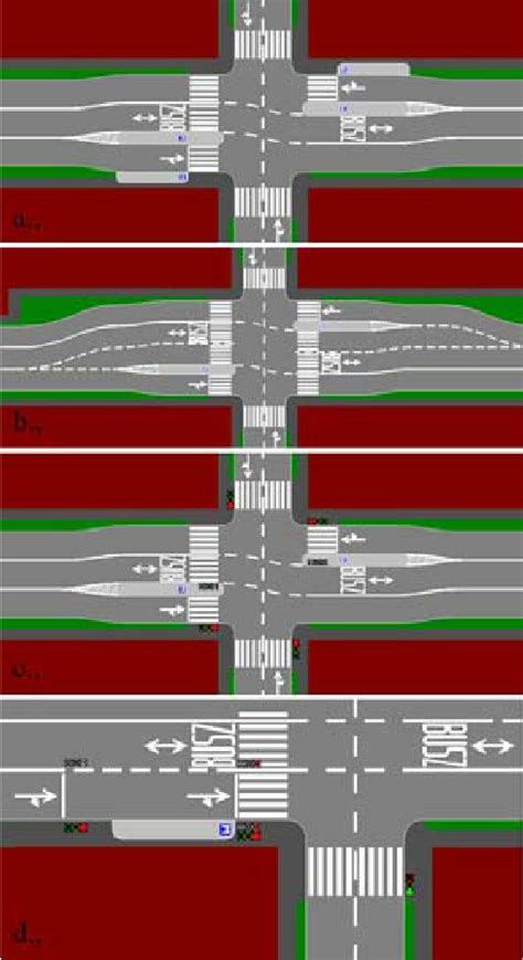 a | b | c | d: Realization of Bus Lane in the Centre [2] | Download ...