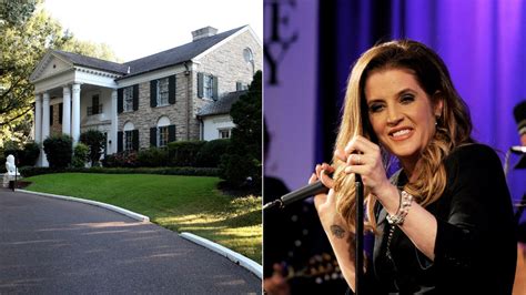 Lisa Marie Presley's daughters to inherit Elvis Presley's Memphis mansion - see inside | HELLO!