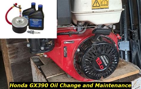 Honda GX390: Oil Change and Other Maintenance On Your Own