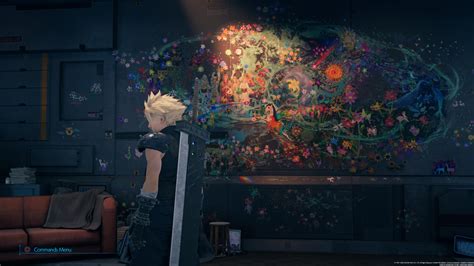 If you look closely, you can see the materia types on Aerith's room ...