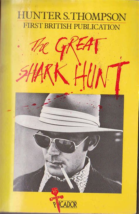 Hunter S. Thompson THE GREAT SNARK HUNT book cover scans