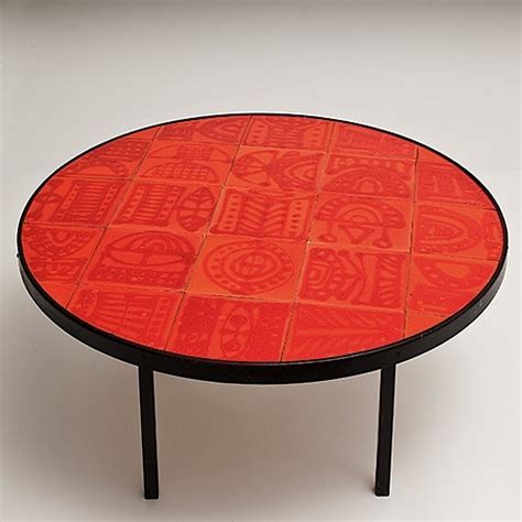 Roger Capron - Tile top coffee table